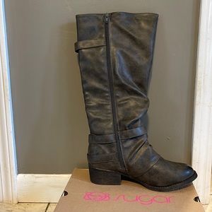 Brown/bray riding style boots 8.5 brand new never worn